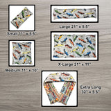 Heating Pad, Cherry Pits, Rice, Walnut or Flax Seed, 5 sizes, Apple Patterns -  Microwaveable