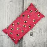 Cherry Pit Heating Pad - Honey Bees on Pink - Cherry Pit Crafts