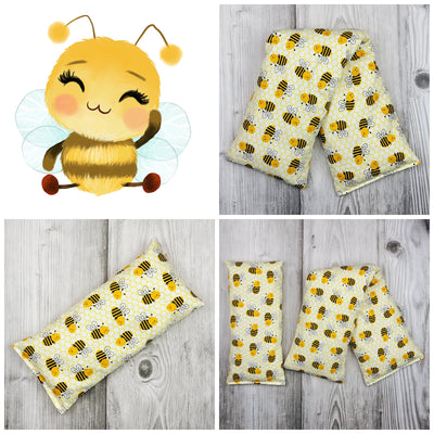 Cherry Pit Heating Pad - Honeycomb Bee - Cherry Pit Crafts
