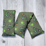 Cherry Pit Heating Pad - John Deere Tractor Green