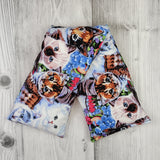 Cherry Pit Heating Pad - Kittens and Flowers - Cherry Pit Crafts