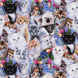 Heating Pad, Cherry Pits, Rice, Walnut or Flax Seed, 5 sizes, Cat Patterns -  Microwaveable