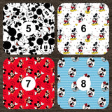 Microwaveable Heating Pad: Cherry Pits, Rice, Walnut or Flax Seed - Mickey & Minnie Mouse Patterns