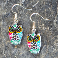 Colorful Owl Earrings Multiple Designs