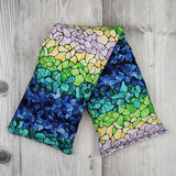 Cherry Pit Heating Pad - Ombre Multi Stained Glass - Cherry Pit Crafts