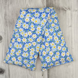 Cherry Pit Heating Pad - Packed Daisy on Blue - Cherry Pit Crafts
