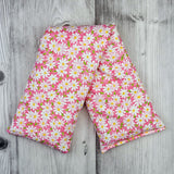 Cherry Pit Heating Pad - Packed Daisy on Pink - Cherry Pit Crafts