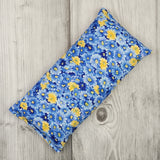 Cherry Pit Heating Pad - Packed Floral Blue - Cherry Pit Crafts
