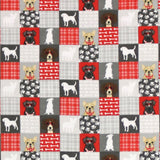 Heating Pad, Cherry Pits, Rice, Walnut or Flax Seed, 5 sizes, Dog Patterns -  Microwaveable
