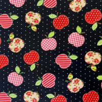 Heating Pad, Cherry Pits, Rice, Walnut or Flax Seed, 5 sizes, Apple Patterns -  Microwaveable