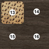Heating Pad, Cherry Pits, Rice, Walnut or Flax Seed, 5 sizes, Paw Print Patterns -  Microwaveable