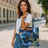 Multicolor Dragon Dance Tote Bag