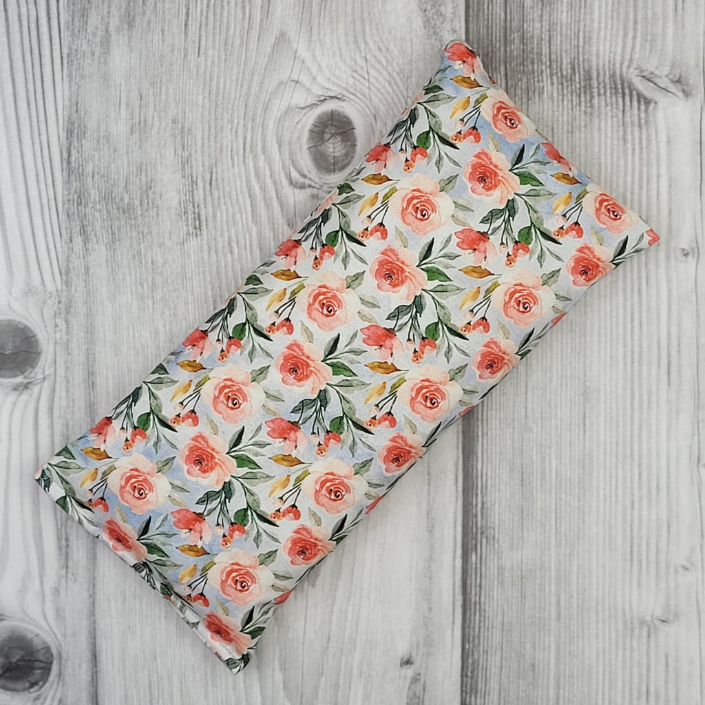 Cherry Pit Heating Pad - Pink Flowers - Cherry Pit Crafts
