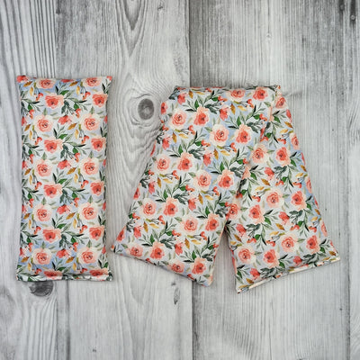 Cherry Pit Heating Pad - Pink Flowers - Cherry Pit Crafts