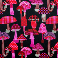 Heating Pad, Cherry Pits, Rice, Walnut or Flax Seed, Mushroom Patterns -  Microwaveable