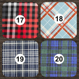 Heating Pad, Cherry Pits, Rice, Walnut or Flax Seed, 5 sizes, Plaid Flannel Patterns -  Microwaveable