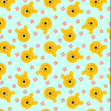 Heating Pad, Cherry Pits, Rice, Walnut or Flax Seed, 5 sizes, Winnie The Pooh Patterns -  Microwaveable