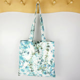 Press Floral Sea-glass Tote Bag