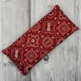 Cherry Pit Heating Pad - Red Bandana - Cherry Pit Crafts