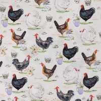 Heating Pad, Cherry Pits, Rice, Walnut or Flax Seed, 5 sizes, Farm Life Patterns -  Microwaveable