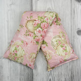 Cherry Pit Heating Pad - Rose Garden Tea For Two Pink - Cherry Pit Crafts