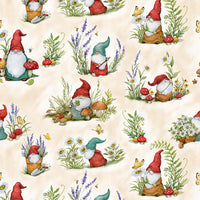 Heating Pad, Cherry Pits, Rice, Walnut or Flax Seed, 5 sizes, Gnome Patterns -  Microwaveable