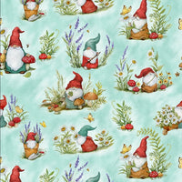 Heating Pad, Cherry Pits, Rice, Walnut or Flax Seed, 5 sizes, Gnome Patterns -  Microwaveable