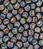 Cherry Pit Heating Pad - Sugar Skulls Cats - Cherry Pit Crafts
