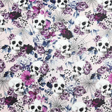 Microwaveable Heating Pad: Cherry Pit, Rice, Walnut or Flax Seed - Skulls