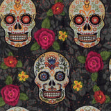 Microwaveable Heating Pad: Cherry Pit, Rice, Walnut or Flax Seed - Skulls