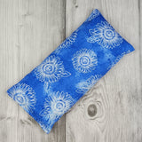 Cherry Pit Heating Pad - Sundrenched Flowers Blue - Cherry Pit Crafts