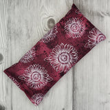 Cherry Pit Heating Pad - Sun Drenched Flowers Plum - Cherry Pit Crafts