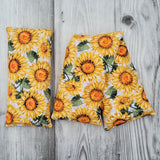 Cherry Pit Heating Pad - Harvest Sunflowers on Distressed Wood - Cherry Pit Crafts