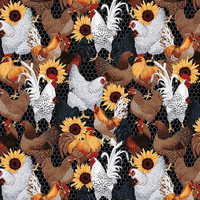 Heating Pad, Cherry Pits, Rice, Walnut or Flax Seed, 5 sizes, Farm Life Patterns -  Microwaveable