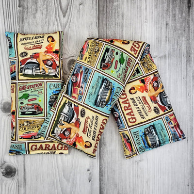 Cherry Pit Heating Pad - Vintage Garage Signs - Cherry Pit Crafts