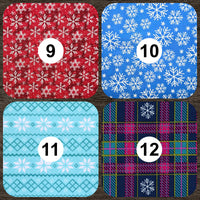 Heating Pad, Cherry Pits, Rice, Walnut or Flax Seed - Winter Wonderland - Microwaveable