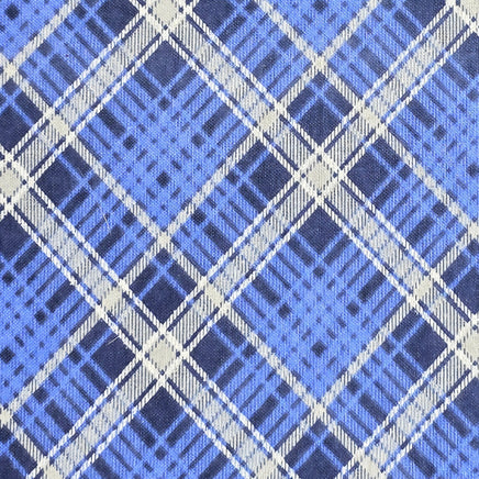 Cherry Pit Crafts blue and white plaid flannel heating pad. 100% cotton.