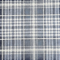 Cherry Pit Crafts grey and white plaid flannel heating pad, 100% cotton, microwaveable.