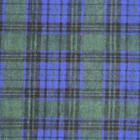 Cherry Pit Crafts blue and green plaid flannel heating pad. 100% cotton.