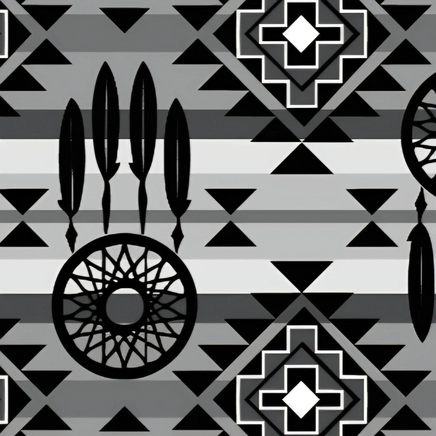 Cherry Pit Crafts Western bandana pattern heating pad with feathers and dreamcatcher motif. 100% cotton.