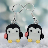 Penguin Earrings