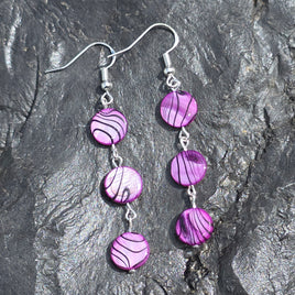 Mother of Pearl Shell Earrings