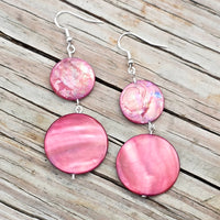Mother of Pearl Shell Earrings
