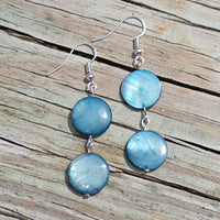 Mother of Pearl Shell Earrings
