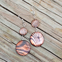 Mother of Pearl Shell Earrings
