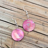 Mother of Pearl Shell Earrings