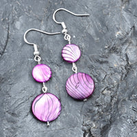 Mother of Pearl Shell Earrings