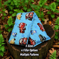 Microwaveable Heating Pad: Cherry Pits, Rice, Walnut or Flax Seed - Pixar