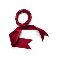 Braided Satin Scrunchies