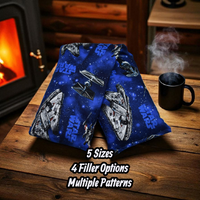 Star Wars - Microwaveable Heating Pad: Cherry Pits, Rice, Walnut or Flax Seed
